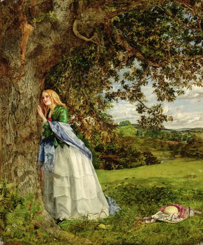 Die sprechende Eiche, 1857 von William Maw Egley